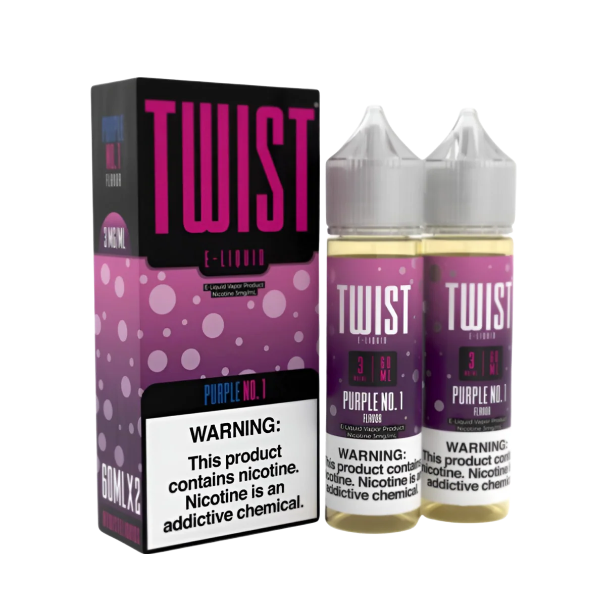 Twist eLiquid Freebase 120mL (2x60mL) Vape Juice - Image 11