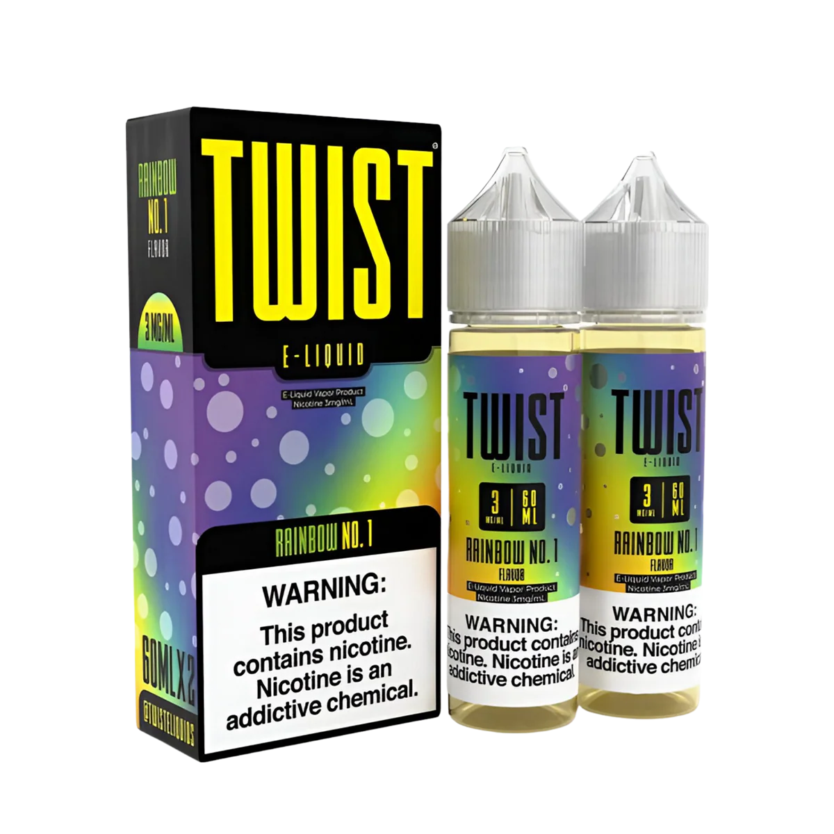 Twist eLiquid Freebase 120mL (2x60mL) Vape Juice - Image 12