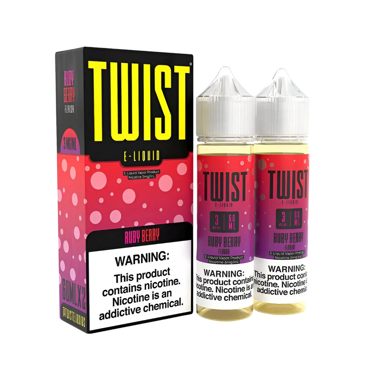 Twist eLiquid Freebase 120mL (2x60mL) Vape Juice - Image 15
