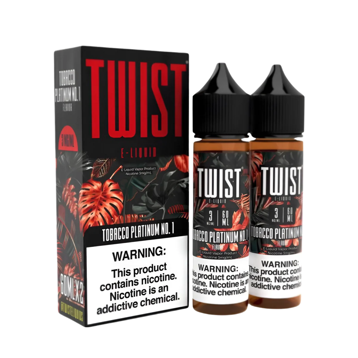 Twist eLiquid Freebase 120mL (2x60mL) Vape Juice - Image 19