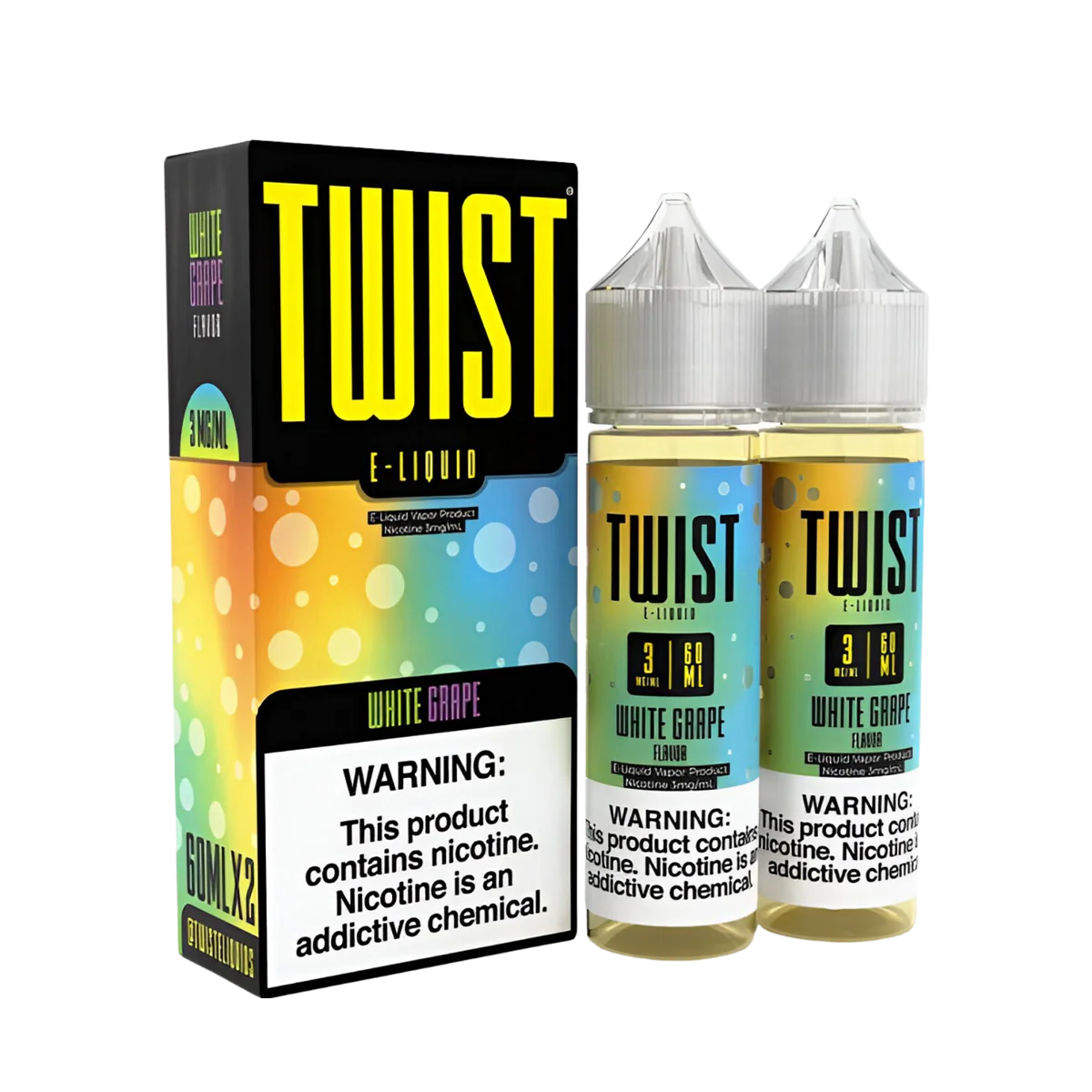 Twist eLiquid Freebase 120mL (2x60mL) Vape Juice - Image 21