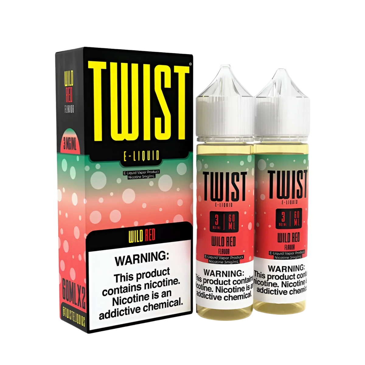 Twist eLiquid Freebase 120mL (2x60mL) Vape Juice - Image 23