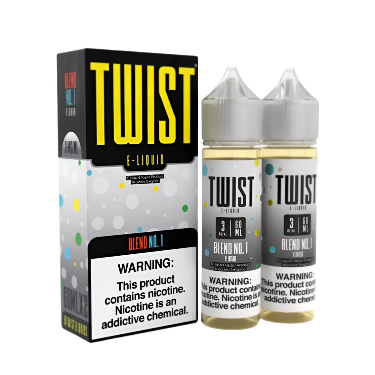 Twist eLiquid Freebase 120mL (2x60mL) Vape Juice - Image 3