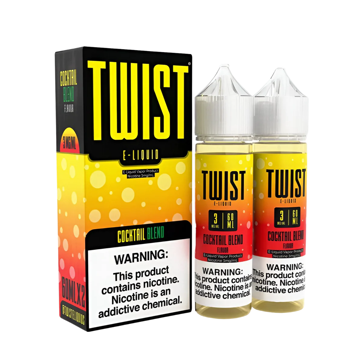 Twist eLiquid Freebase 120mL (2x60mL) Vape Juice - Image 4