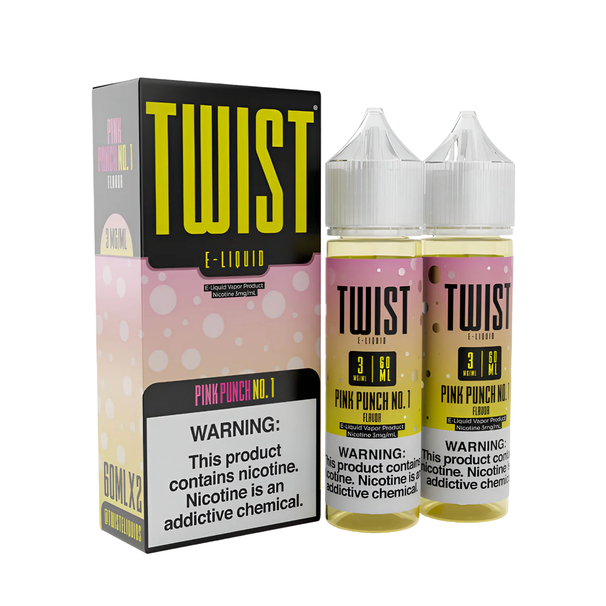 Twist eLiquid Freebase 120mL (2x60mL) Vape Juice - Image 8