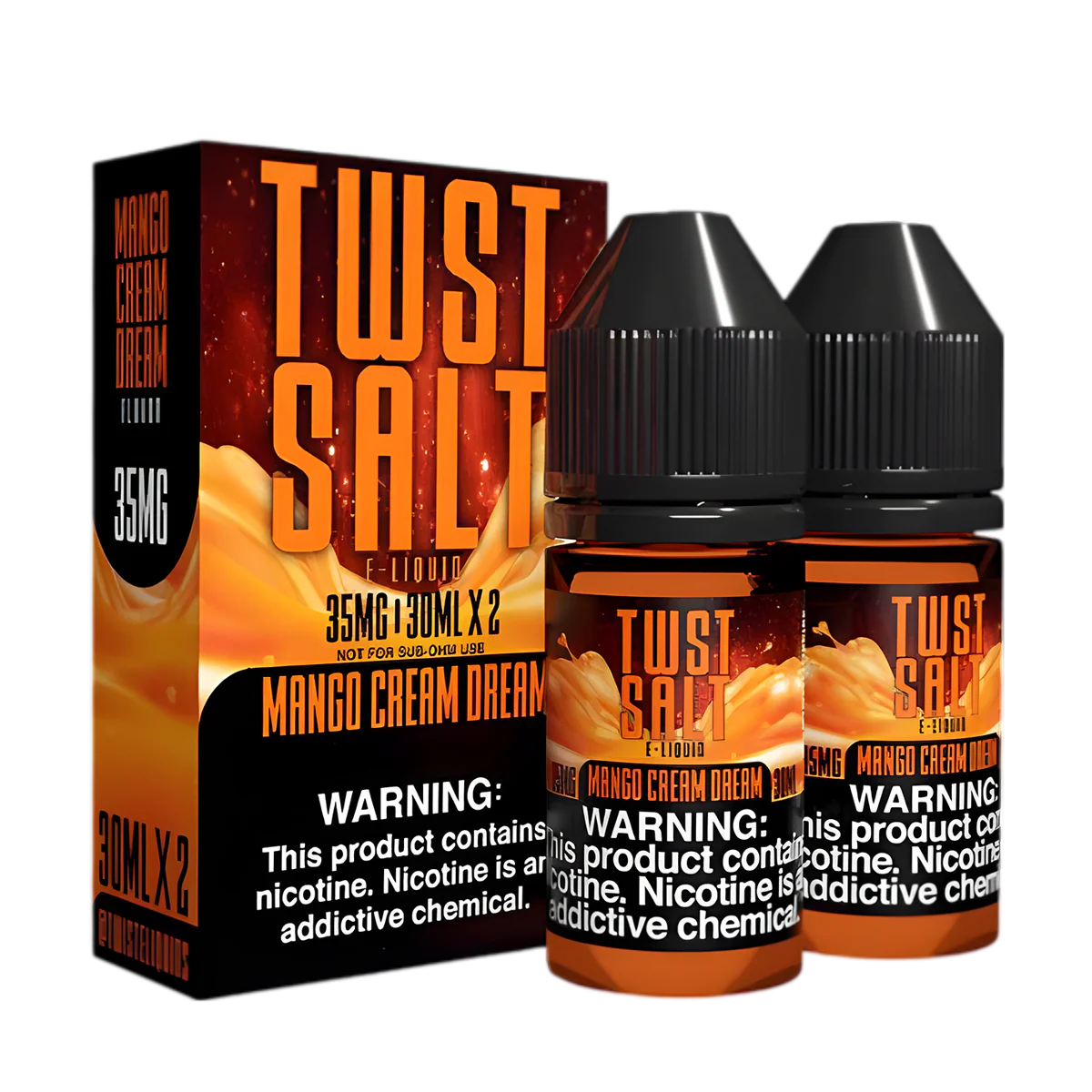 Twist eLiquid Nic Salt 60mL (2x30mL) Vape Juice - Image 13