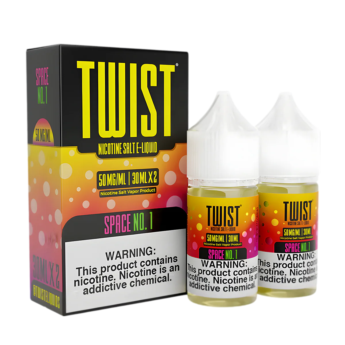 Twist eLiquid Nic Salt 60mL (2x30mL) Vape Juice - Image 18