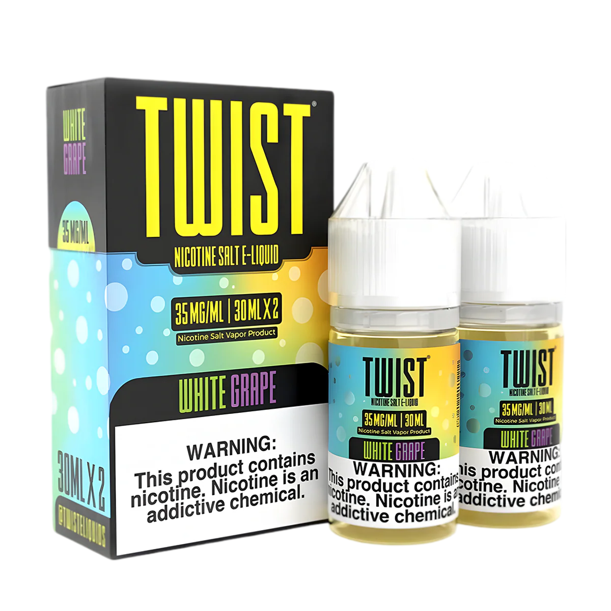 Twist eLiquid Nic Salt 60mL (2x30mL) Vape Juice - Image 20