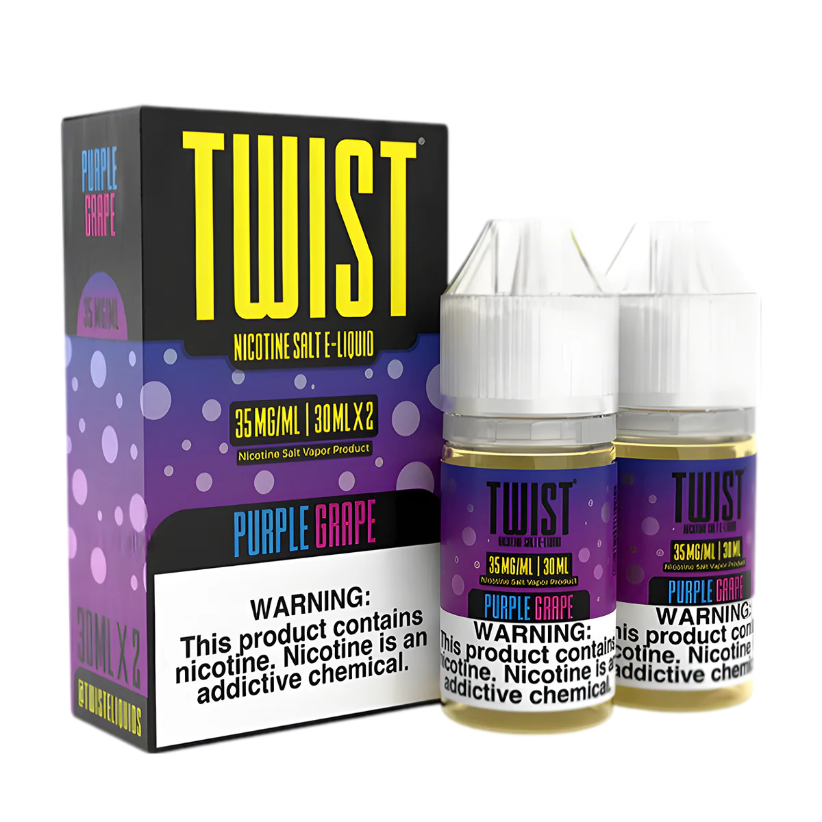 Twist eLiquid Nic Salt 60mL (2x30mL) Vape Juice - Image 27
