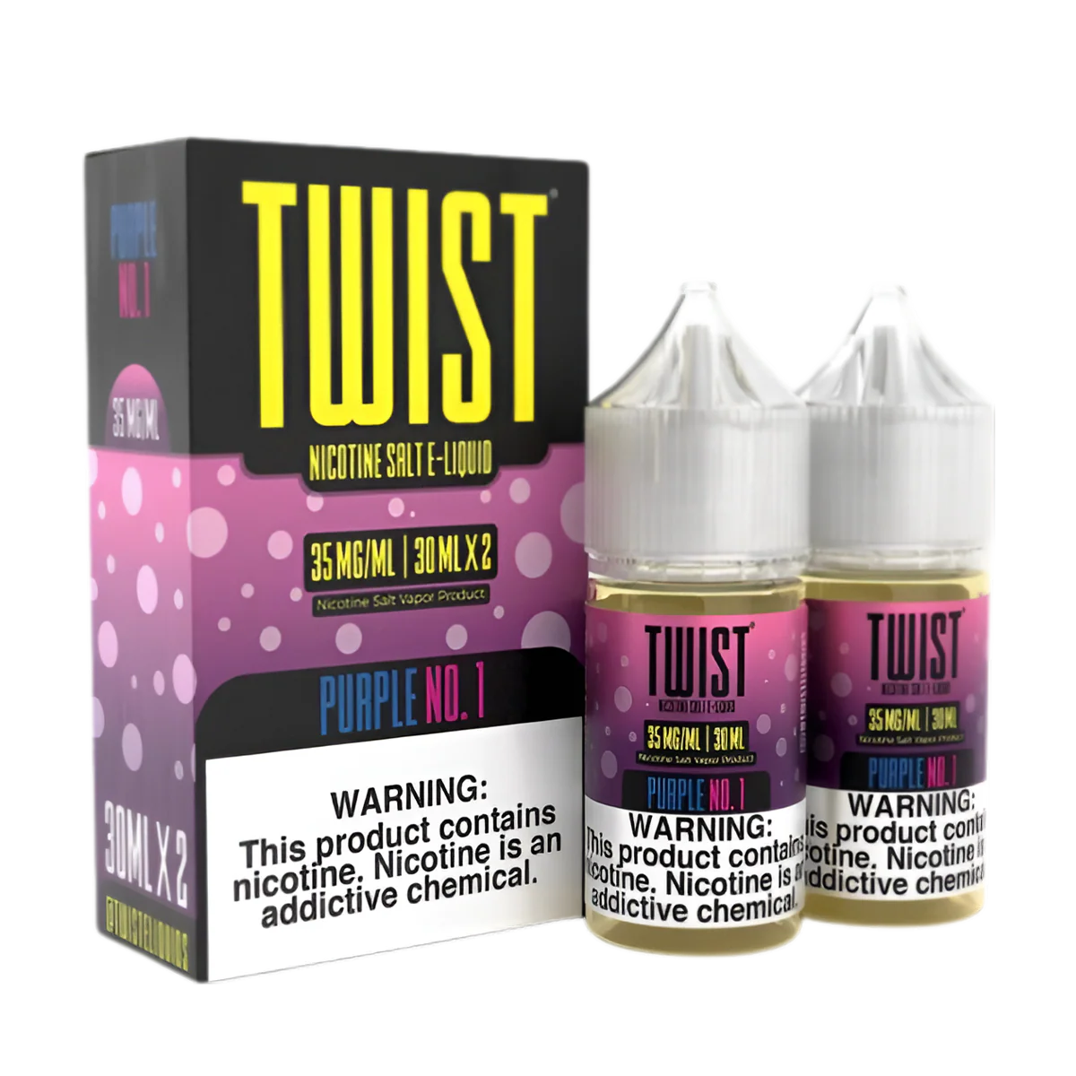 Twist eLiquid Nic Salt 60mL (2x30mL) Vape Juice - Image 6