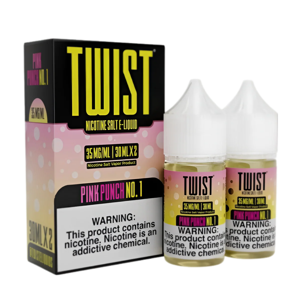 Twist eLiquid Nic Salt 60mL (2x30mL) Vape Juice - Image 7